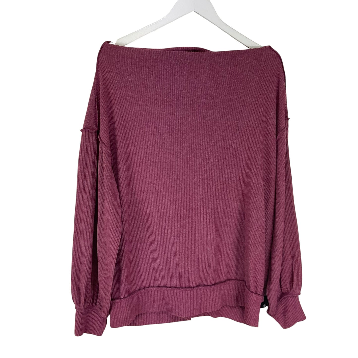 Top Long Sleeve By We The Free In Pink, Size: S