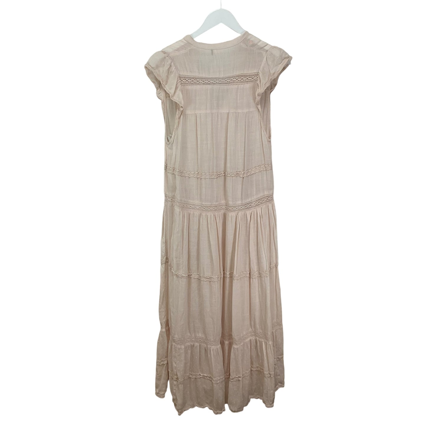 Dress Casual Maxi By Free People In Pink, Size: Xs