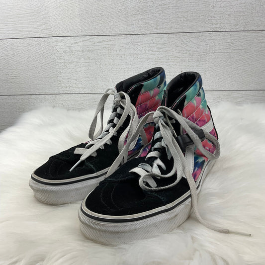 Shoes Sneakers By Vans In Black, Size: 7.5