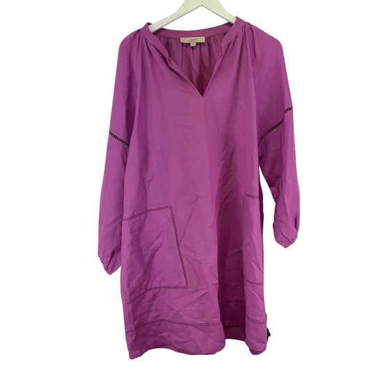 Dress Casual Short By Loft In Purple, Size: Xl