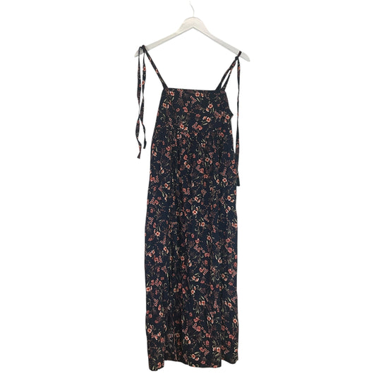 Dress Casual Midi By Old Navy In Navy, Size: M