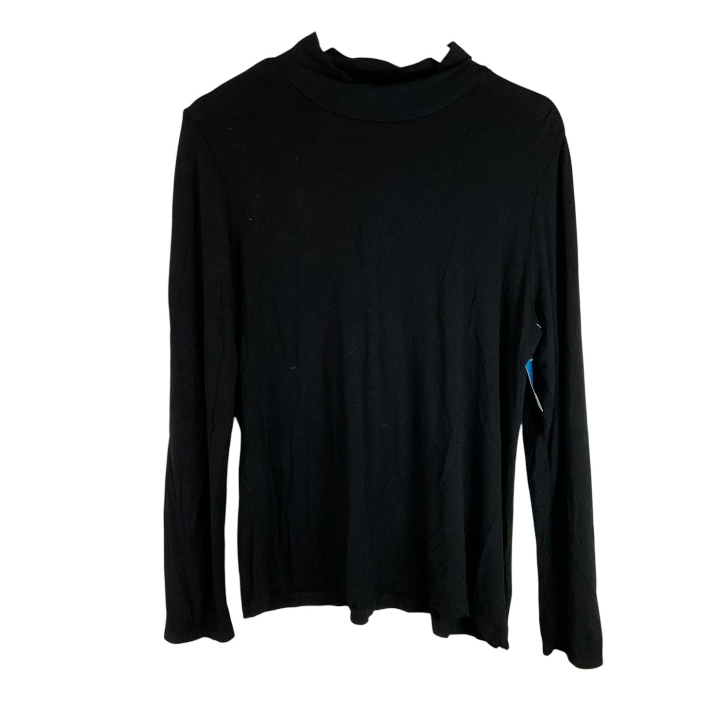 Top Long Sleeve By Tahari By Arthur Levine In Black, Size: Xl