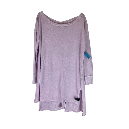 Top Long Sleeve By We The Free In Purple, Size: Xl