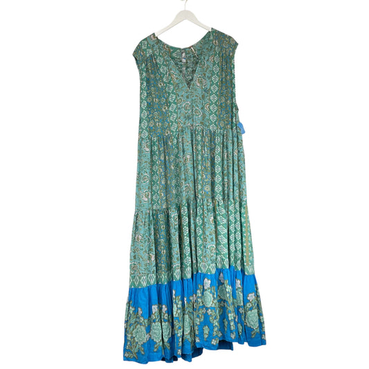 Dress Casual Maxi By Free People In Blue, Size: Xl