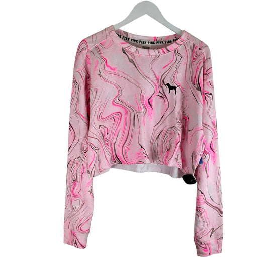 Top Long Sleeve By Pink In Pink, Size: L