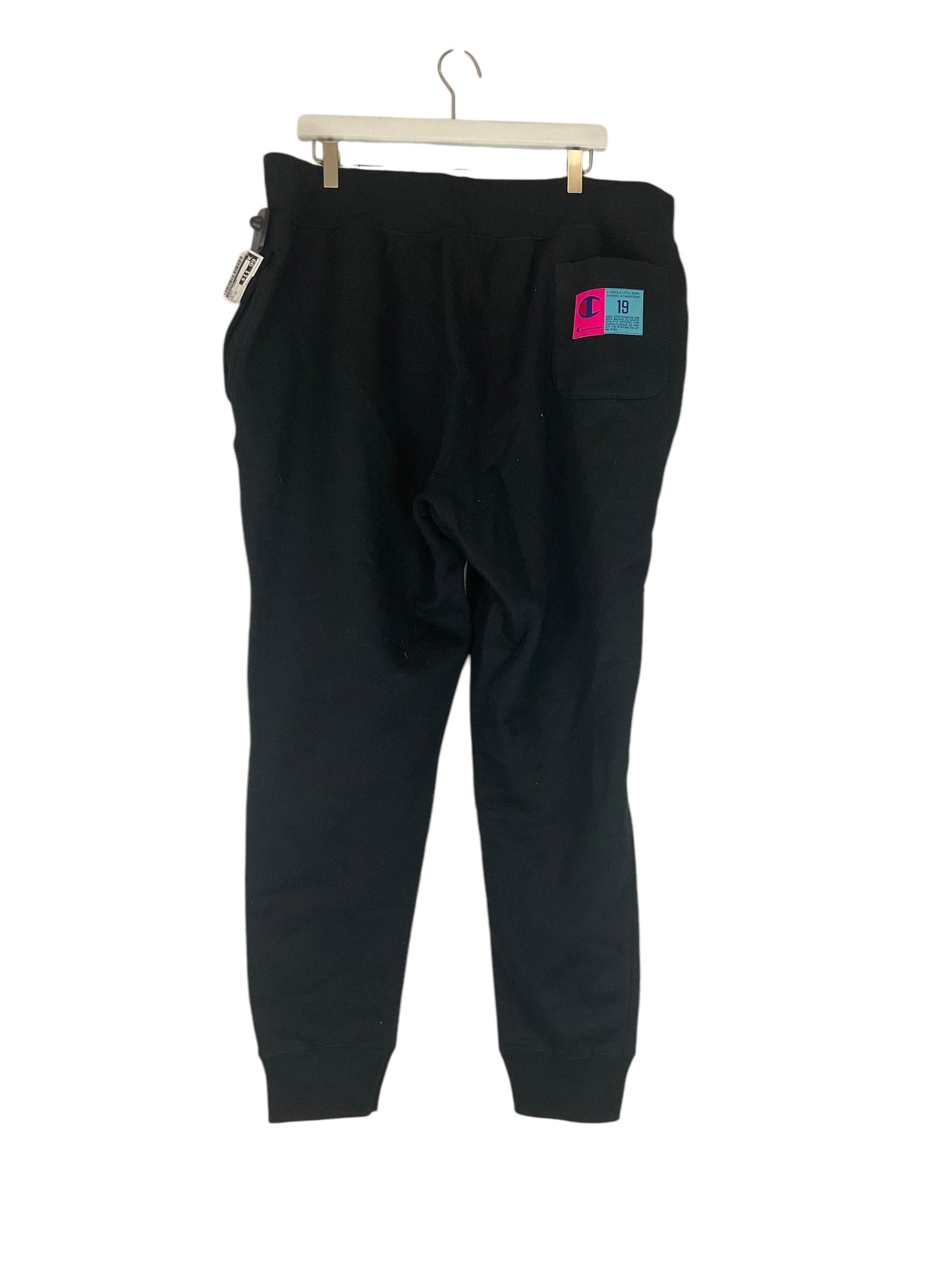 Pants Lounge By Champion In Black, Size: 2x