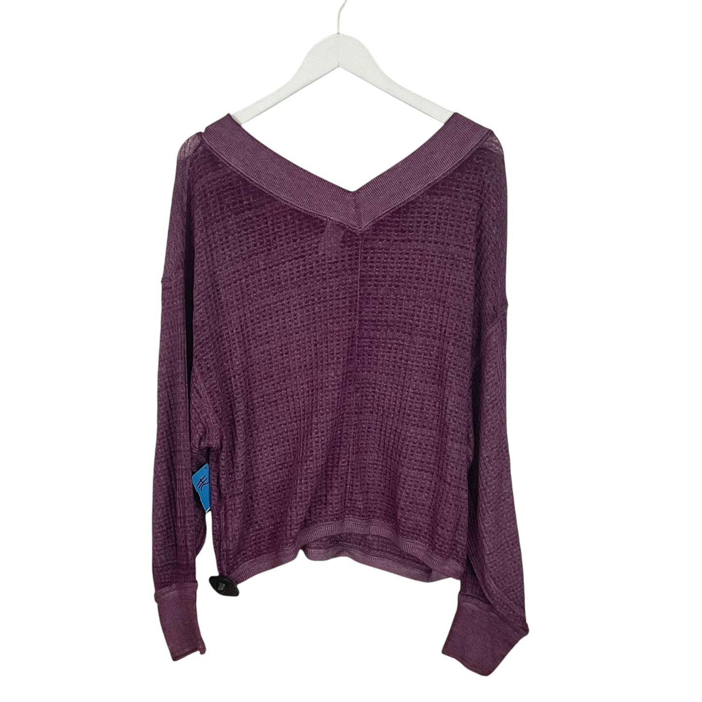 Top Long Sleeve By We The Free In Purple, Size: S