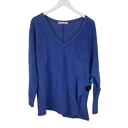 Top Long Sleeve By We The Free In Blue, Size: L