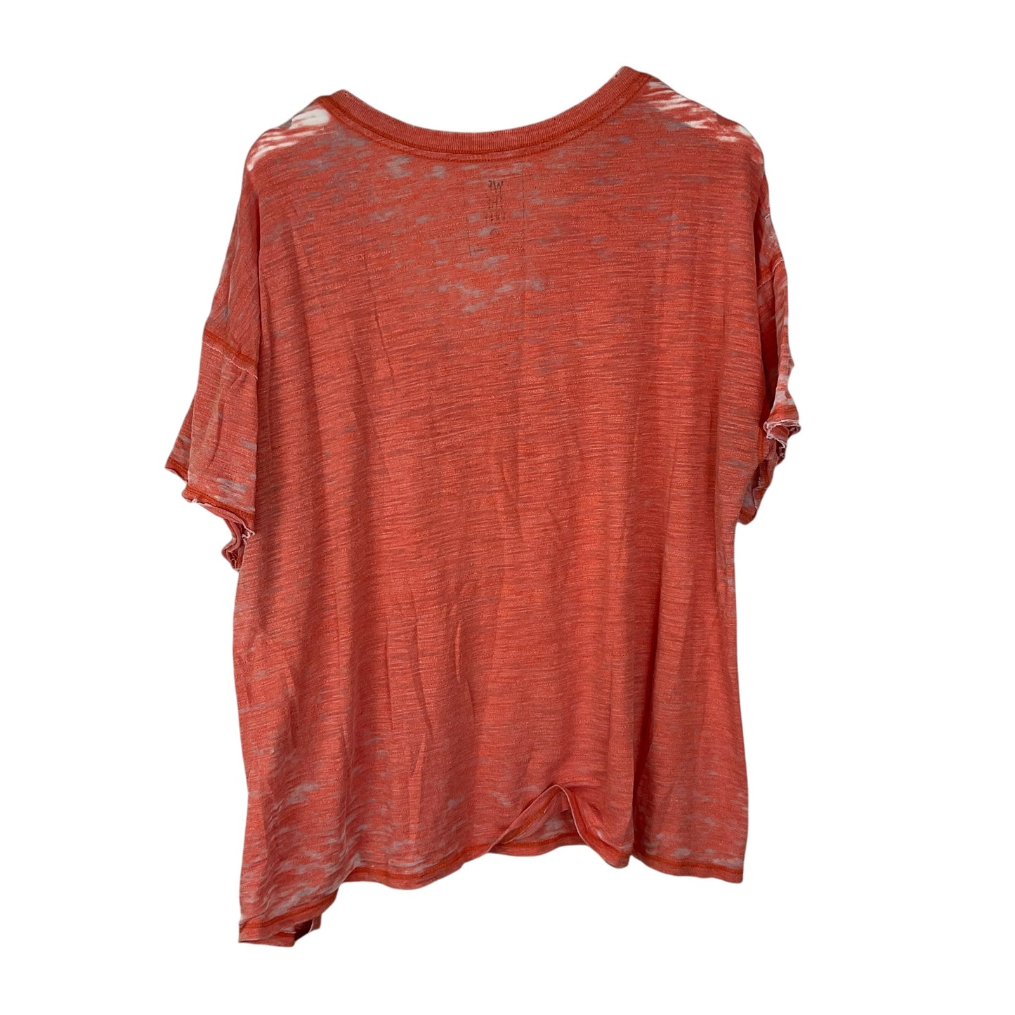 Top Short Sleeve By We The Free In Orange, Size: L