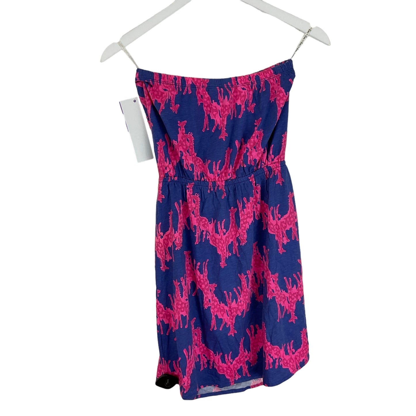 Blue & Pink Dress Designer Lilly Pulitzer, Size Xs