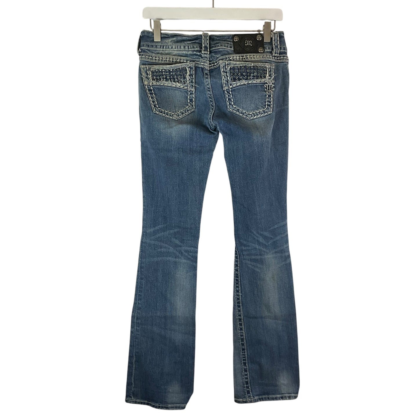 Jeans Boot Cut By Miss Me In Blue Denim, Size: 4