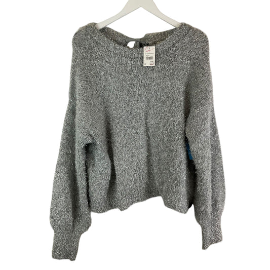 Sweater By Cato In Grey, Size: Xl