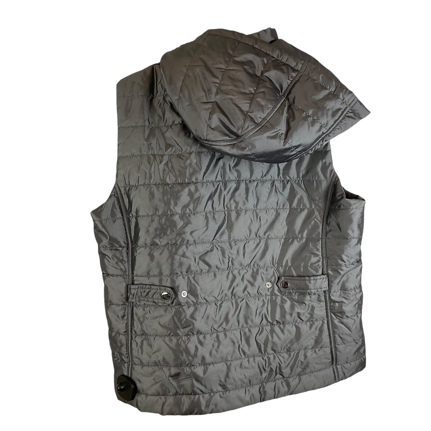 Vest Puffer & Quilted By New York And Co In Grey, Size: Xl