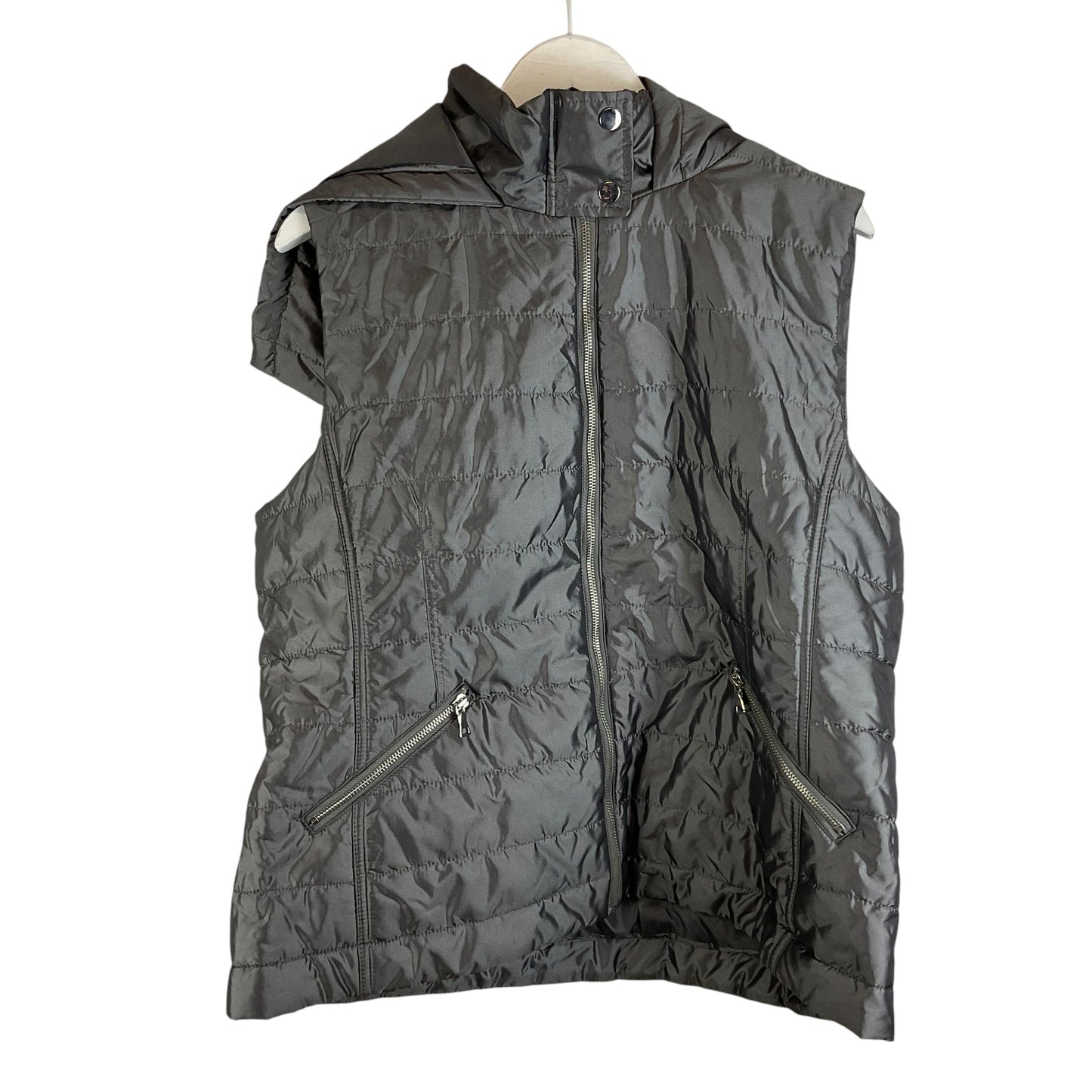 Vest Puffer & Quilted By New York And Co In Grey, Size: Xl