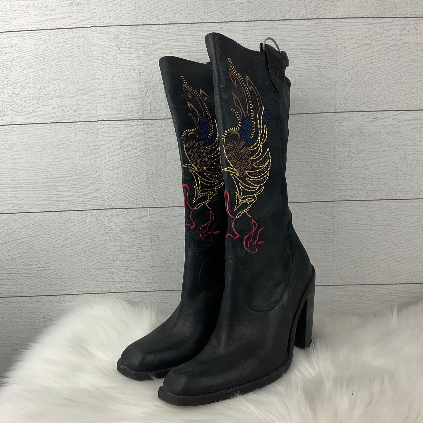 Boots Western By Gianni Bini In Black, Size: 8.5