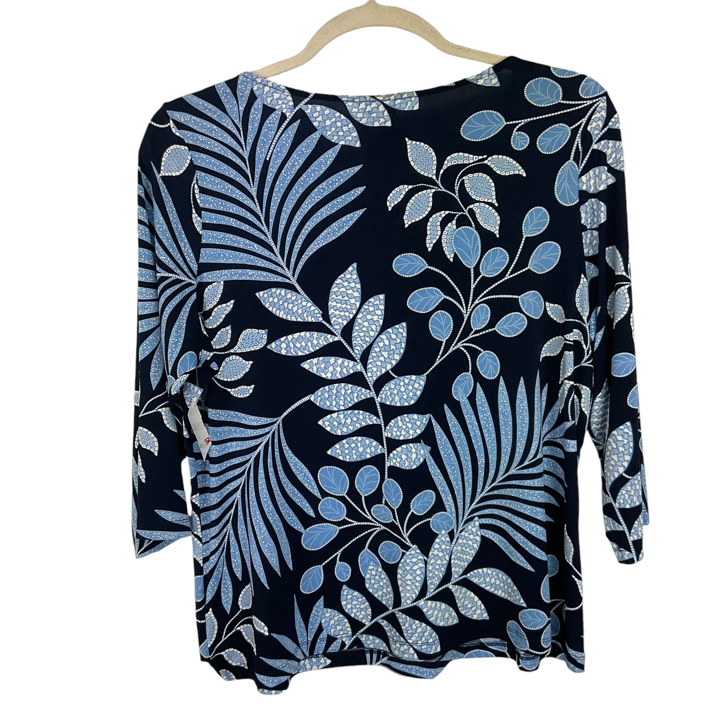 Top Long Sleeve By Ruby Rd In Navy, Size: 1x