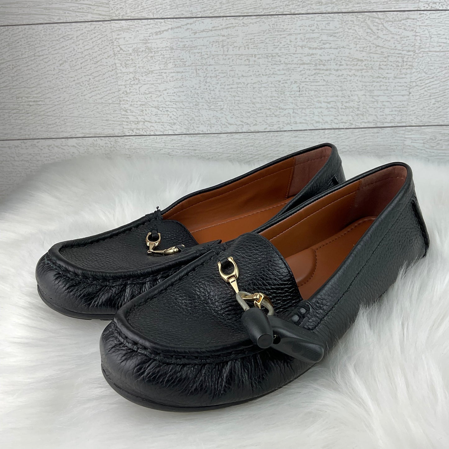 Shoes Designer By Coach In Black, Size: 8.5