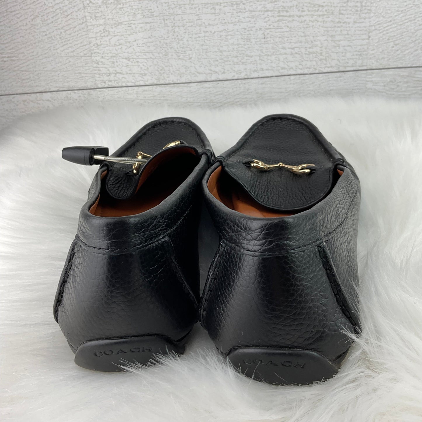 Shoes Designer By Coach In Black, Size: 8.5