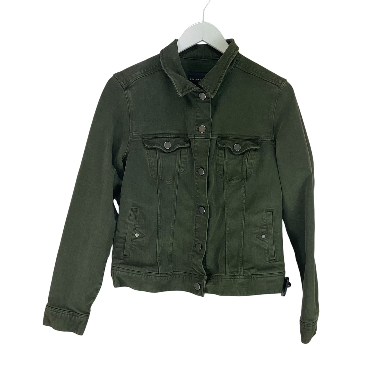 Jacket Utility By Liverpool In Green, Size: M