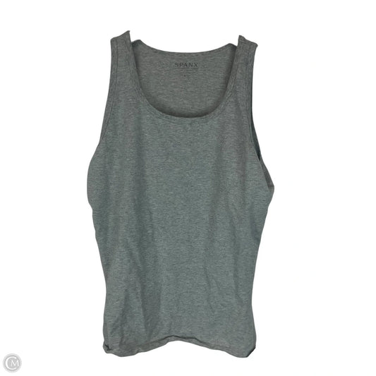 Top Sleeveless Basic By Spanx In Grey, Size: L