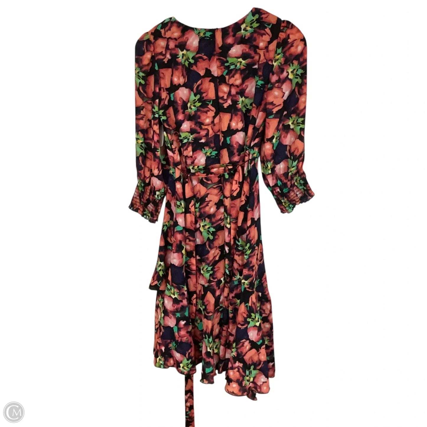 Dress Casual Midi By Ny Collection In Floral Print, Size: S