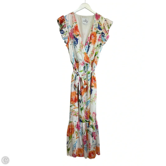 Dress Casual Maxi By Sam Edelman In Floral Print, Size: 14