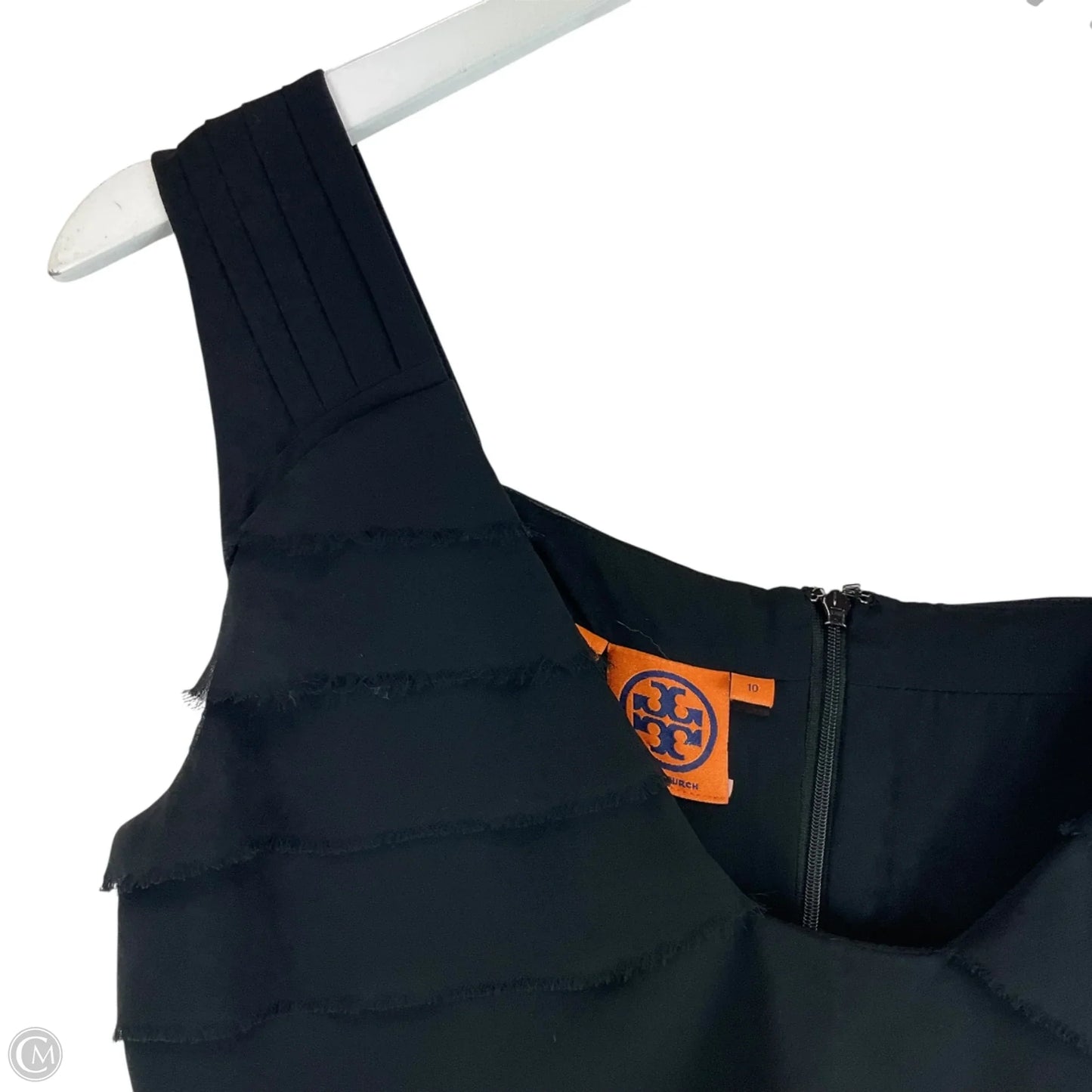 Dress Designer By Tory Burch In Black, Size: 10