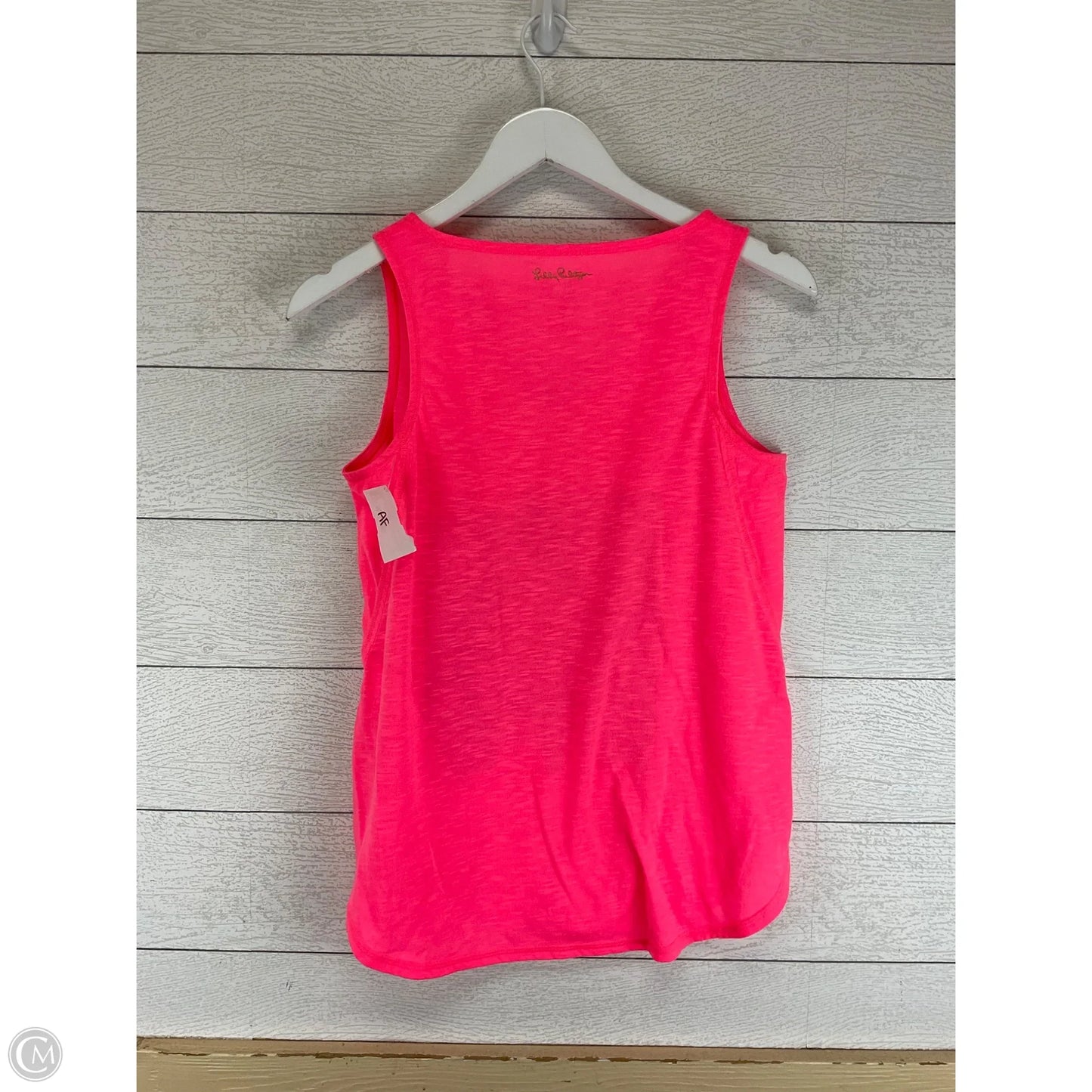 Top Sleeveless Designer By Lilly Pulitzer In Pink, Size: Xs