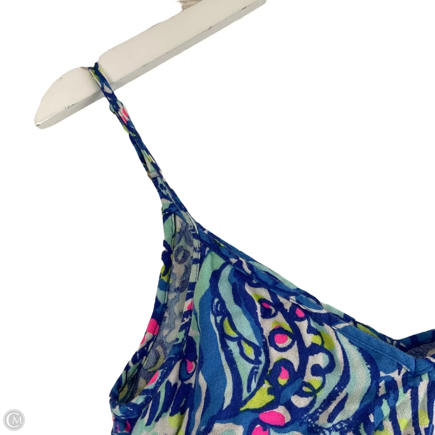 Top Sleeveless Designer By Lilly Pulitzer In Blue, Size: 0