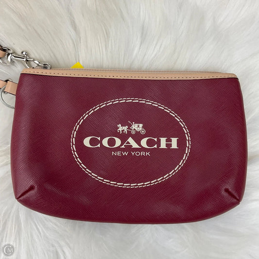Wristlet Designer By Coach, Size: Medium