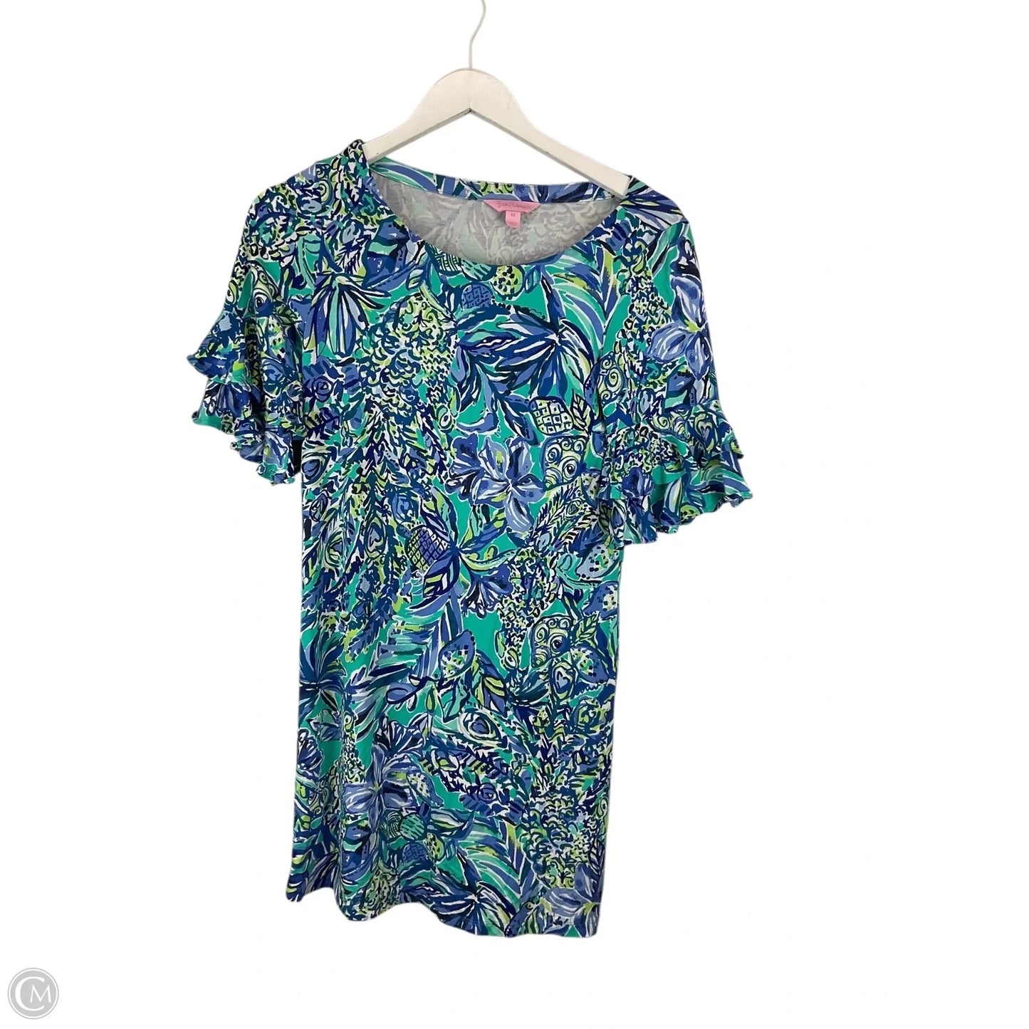 Dress Designer By Lilly Pulitzer In Blue, Size: Xs