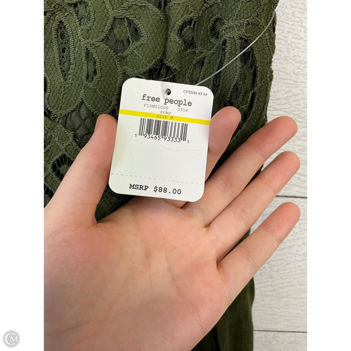 Dress Casual Short By Free People In Green, Size: M