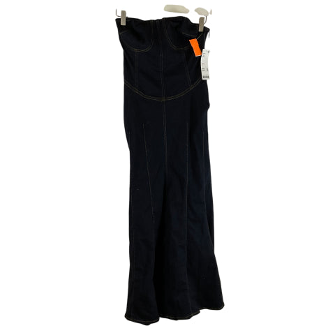 Dress Casual Maxi By Urban Outfitters In Blue Denim, Size: S