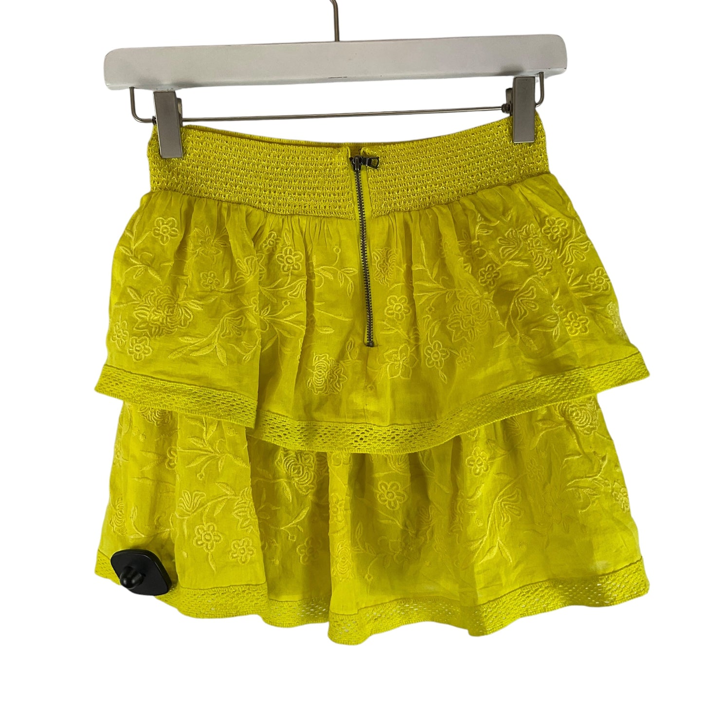 Skirt Designer By Alice + Olivia In Yellow, Size: 0