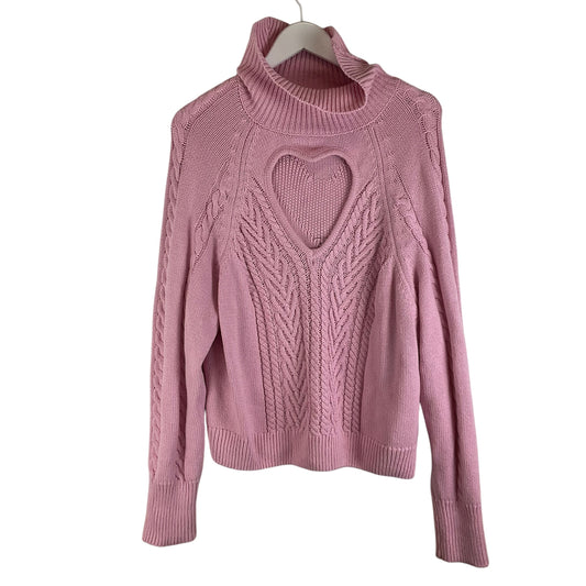 Sweater By Forever 21 In Pink, Size: 3x