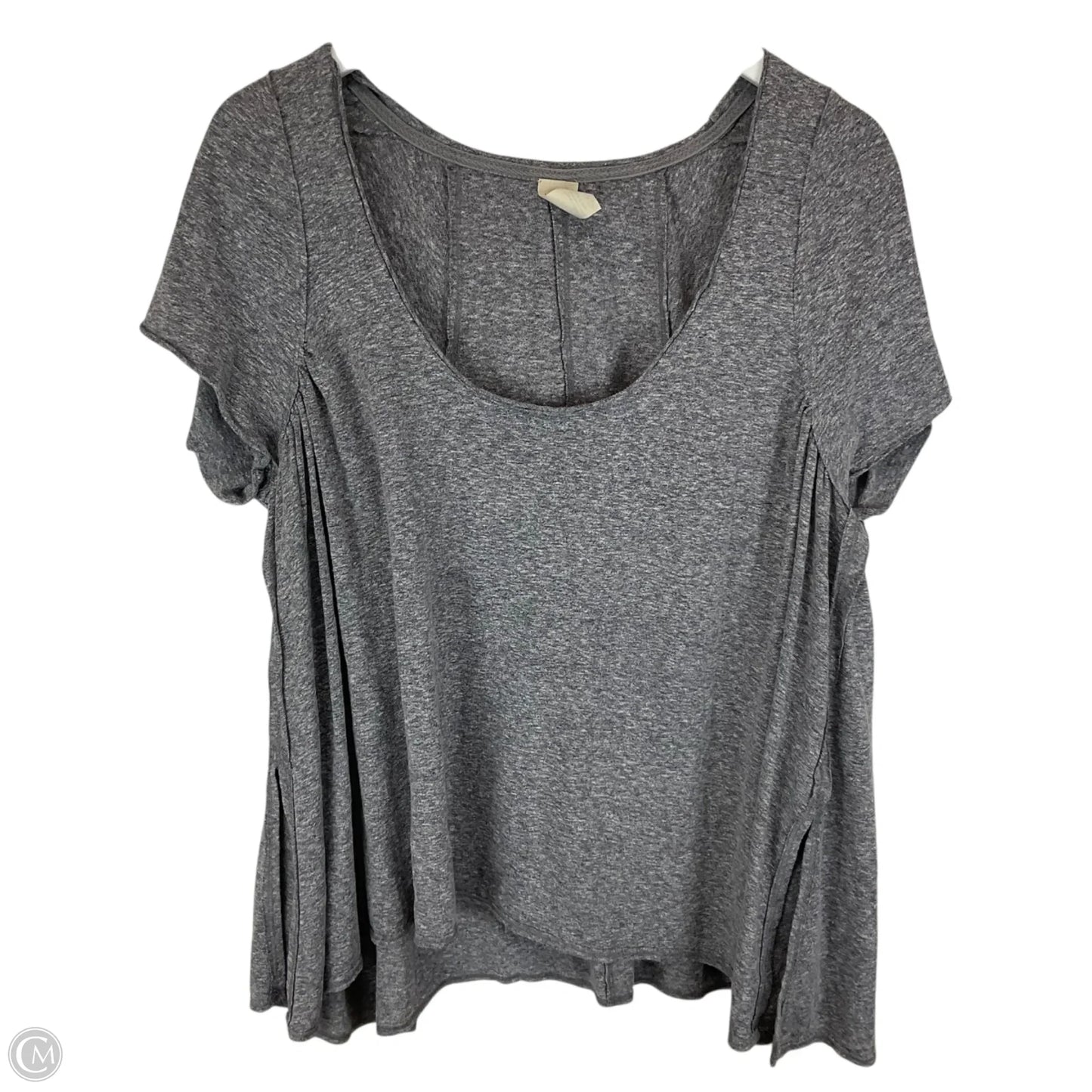 Top Short Sleeve Basic By We The Free In Grey, Size: L
