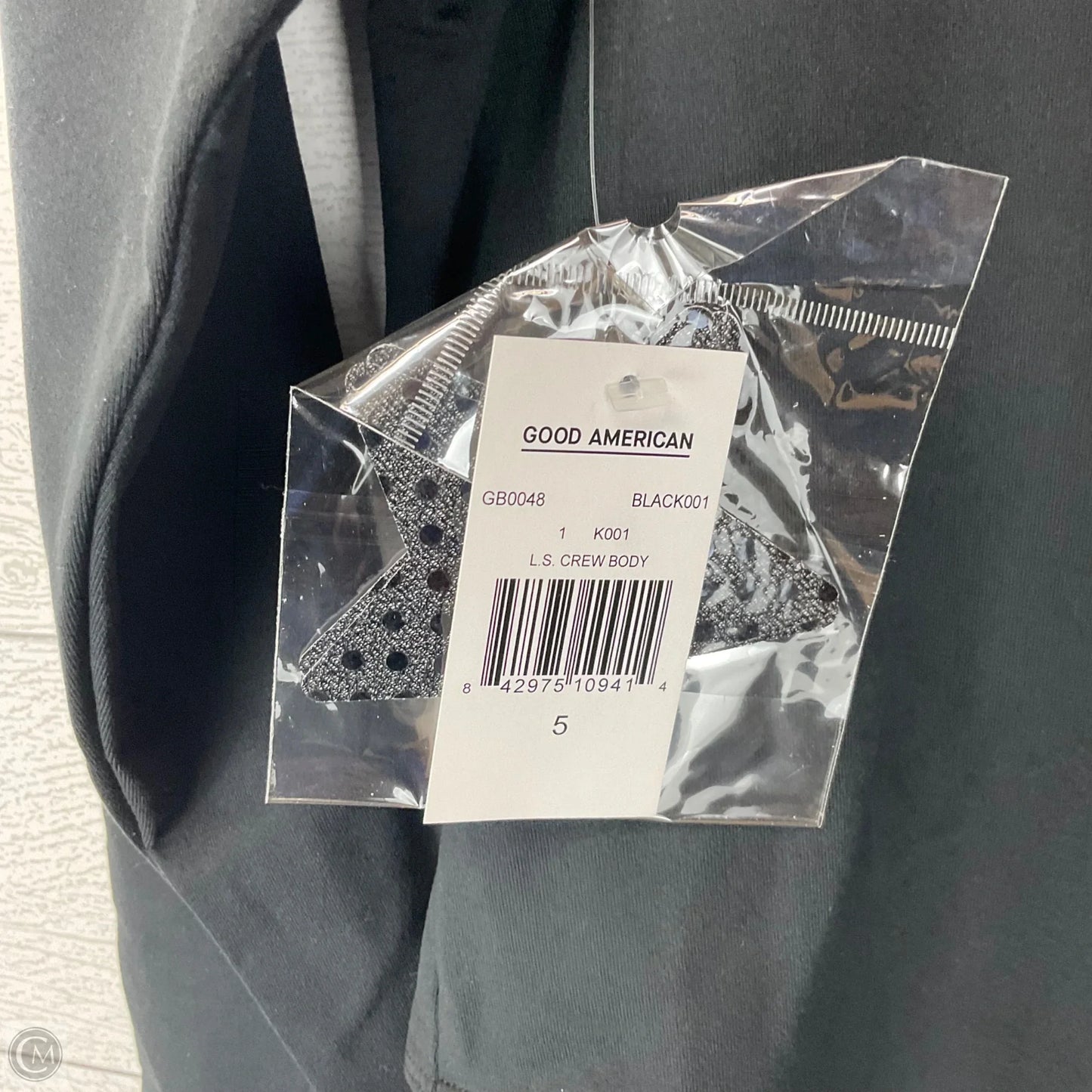 Bodysuit By Good American In Black, Size: Xl