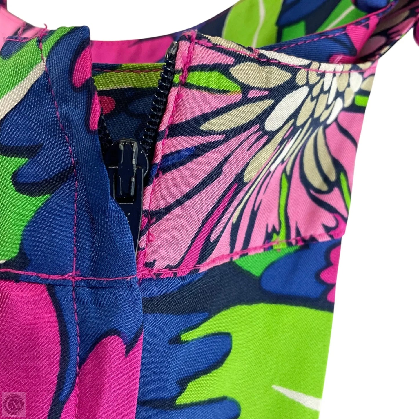 Top Sleeveless Designer By Lilly Pulitzer In Floral Print, Size: 4