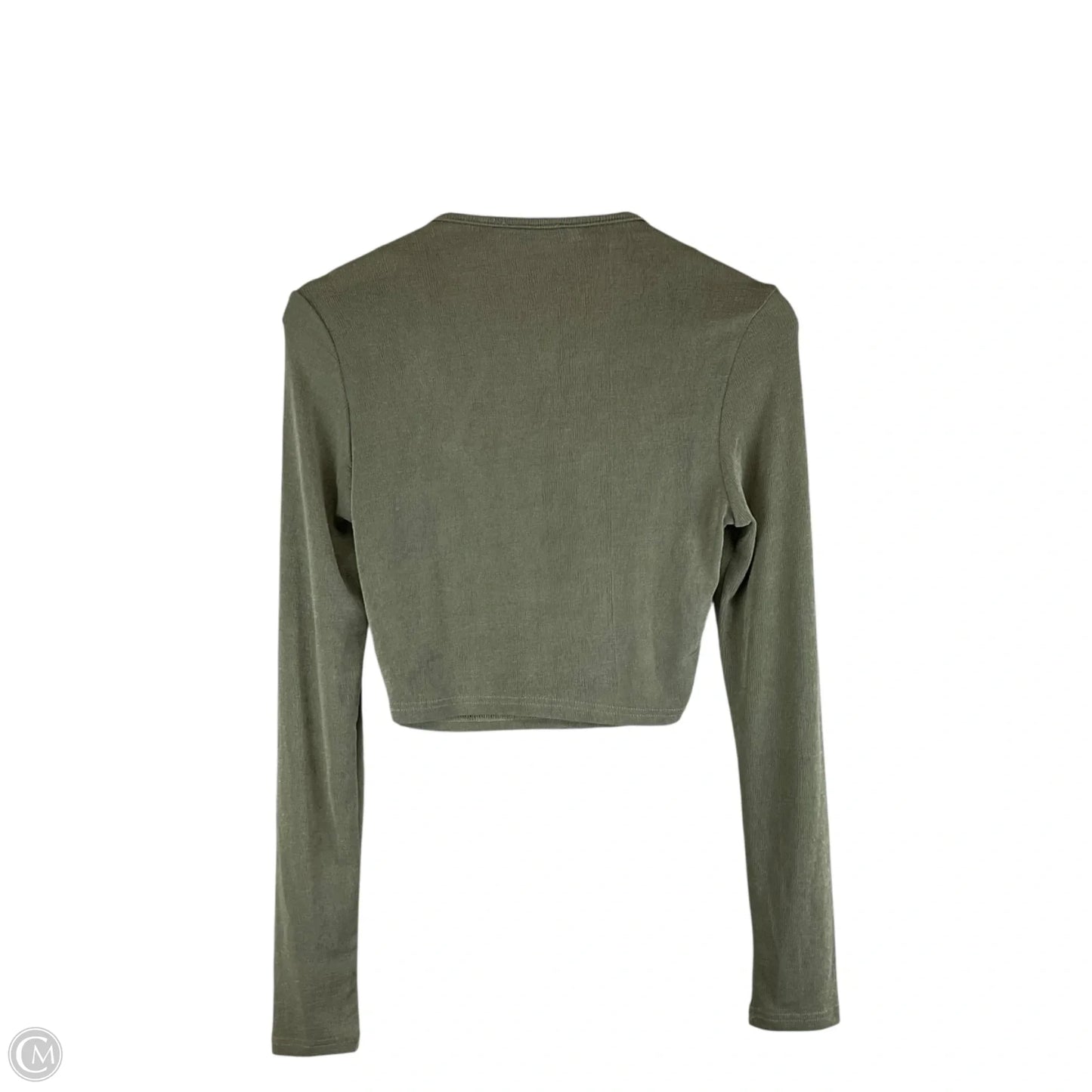 Top Long Sleeve By Mable In Green, Size: M