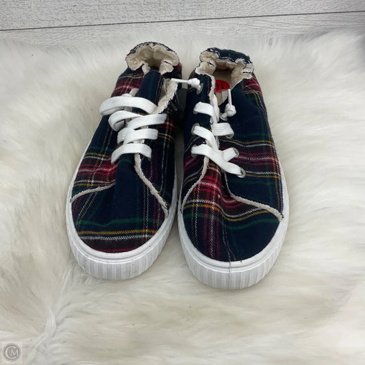 Shoes Flats By Tommy Bahama In Plaid Pattern, Size: 10