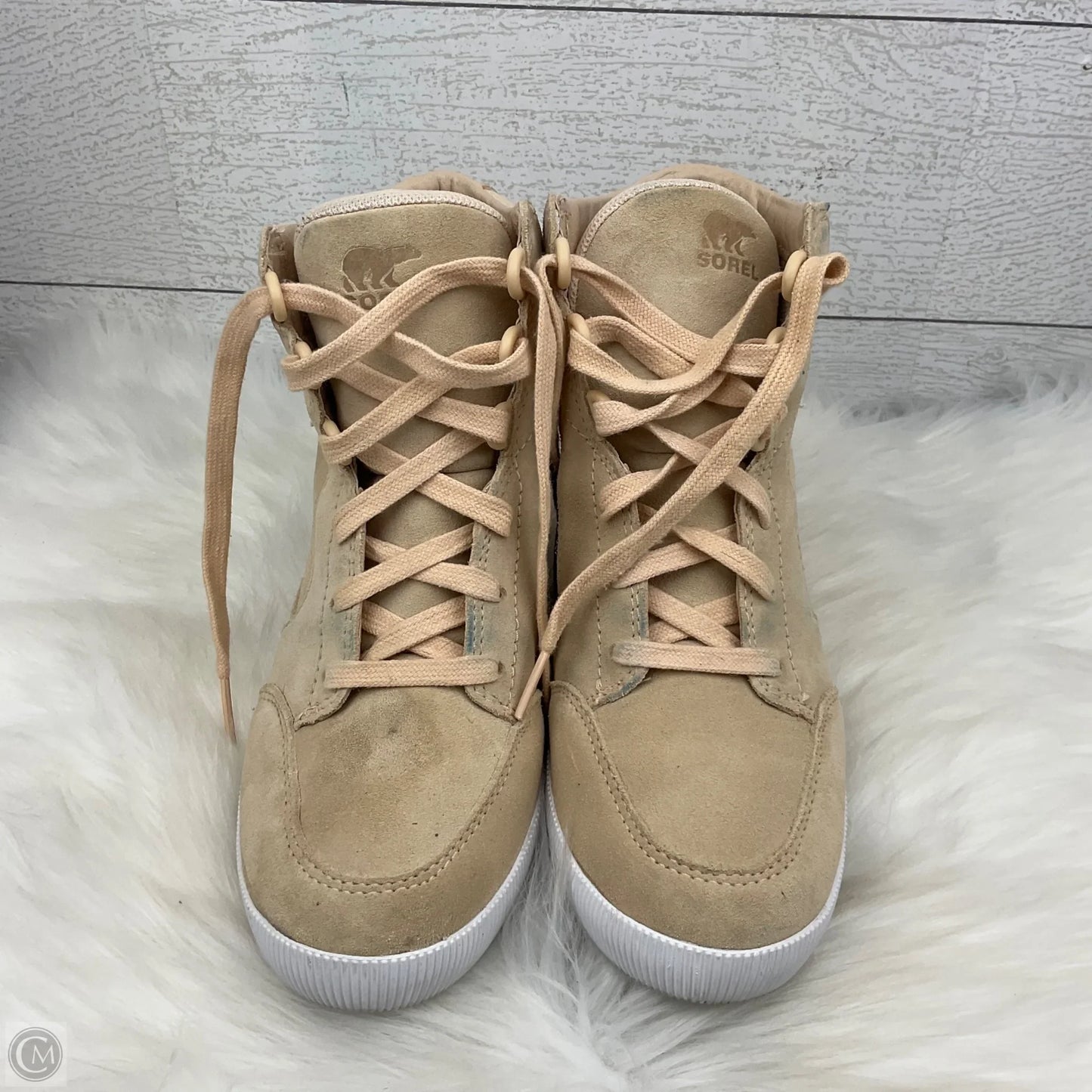 Boots Hiking By Sorel In Tan, Size: 6