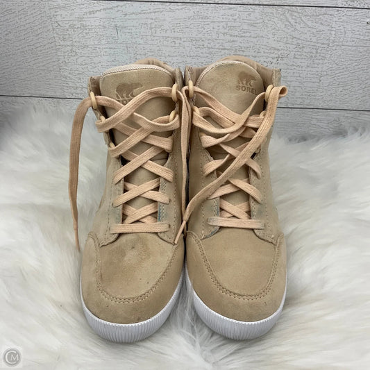 Boots Hiking By Sorel In Tan, Size: 6