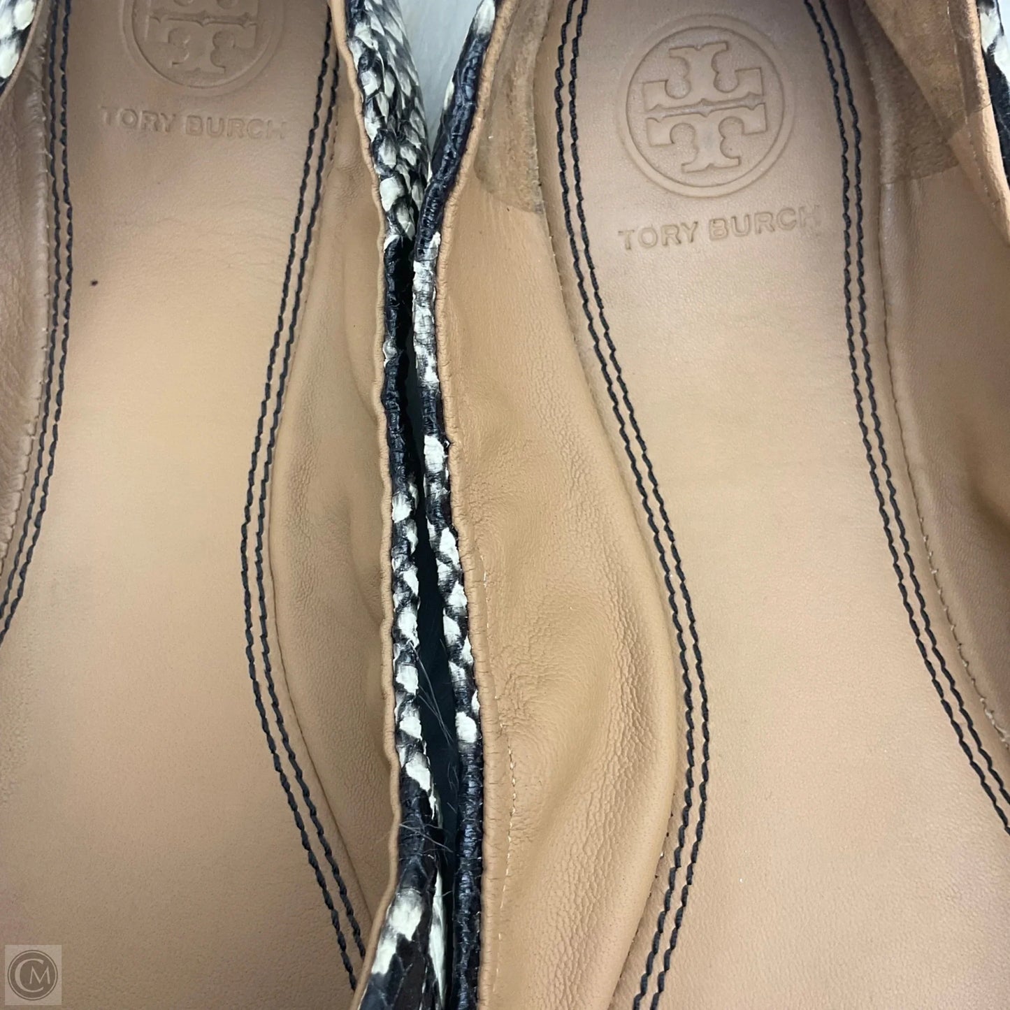 Shoes Designer By Tory Burch In Snakeskin Print, Size: 8.5