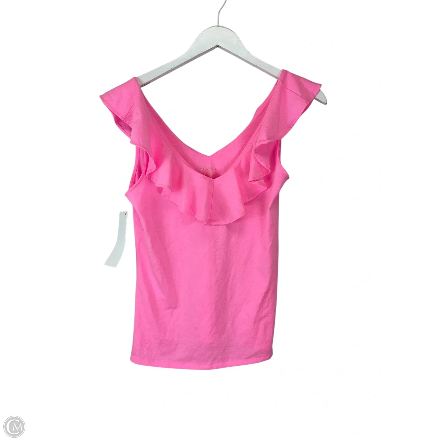 Top Sleeveless Designer By Lilly Pulitzer In Pink, Size: S