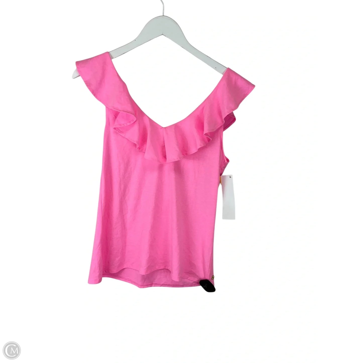 Top Sleeveless Designer By Lilly Pulitzer In Pink, Size: S