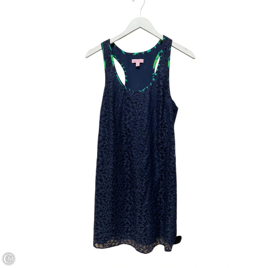 Dress Designer By Lilly Pulitzer In Navy, Size: M