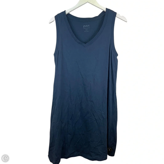 Dress Casual Short By Pact In Blue, Size: M