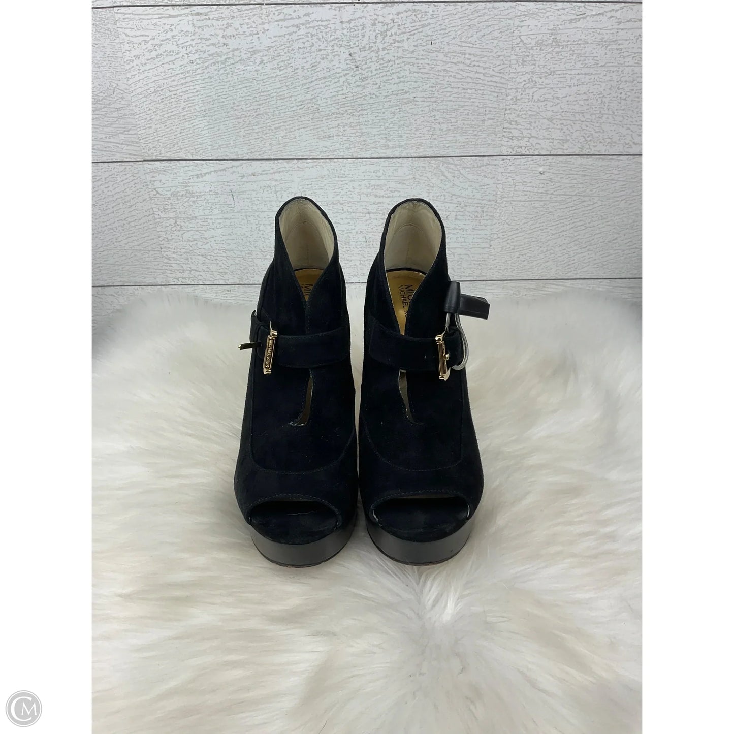 Shoes Designer By Michael Kors In Black, Size: 7.5