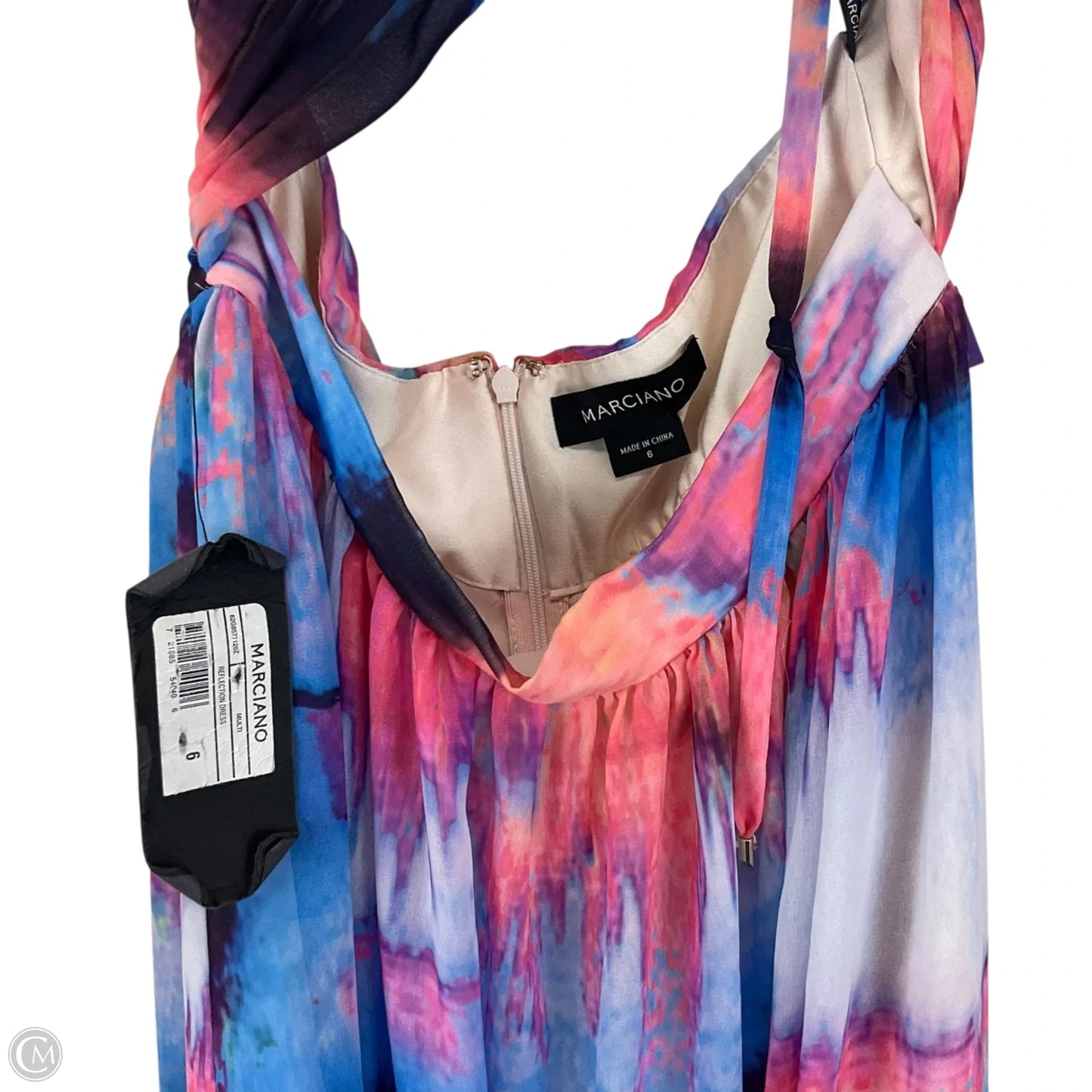 Dress Casual Maxi By Marciano In Multi-colored, Size: 6