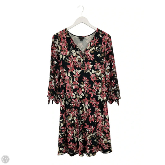 Dress Casual Short By J. Jill In Floral Print, Size: M